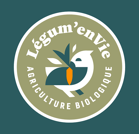 Identité de marque producteur agriculture bio Legum'enVie
