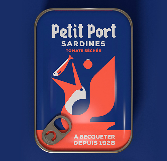Identité de marque entreprise de conserverie de sardines bretonnes