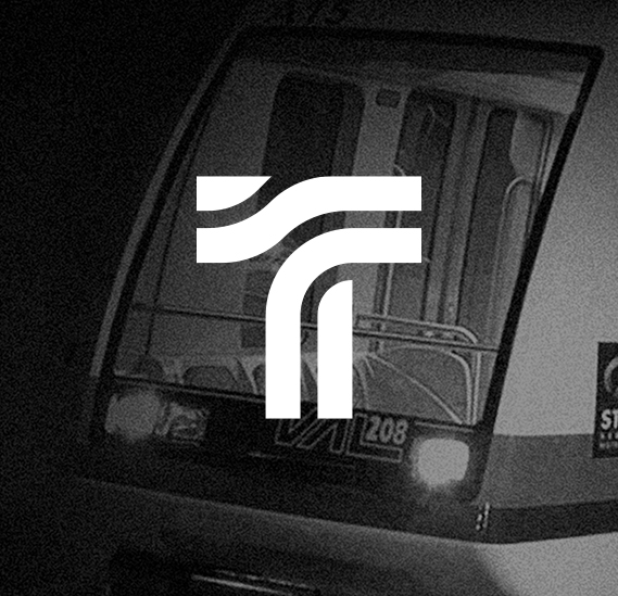 Charte graphique et logotype de Semtcar Trajectoires, acteur majeur de la maîtrise d'ouvrage des transports en commun de la métropole rennaise.