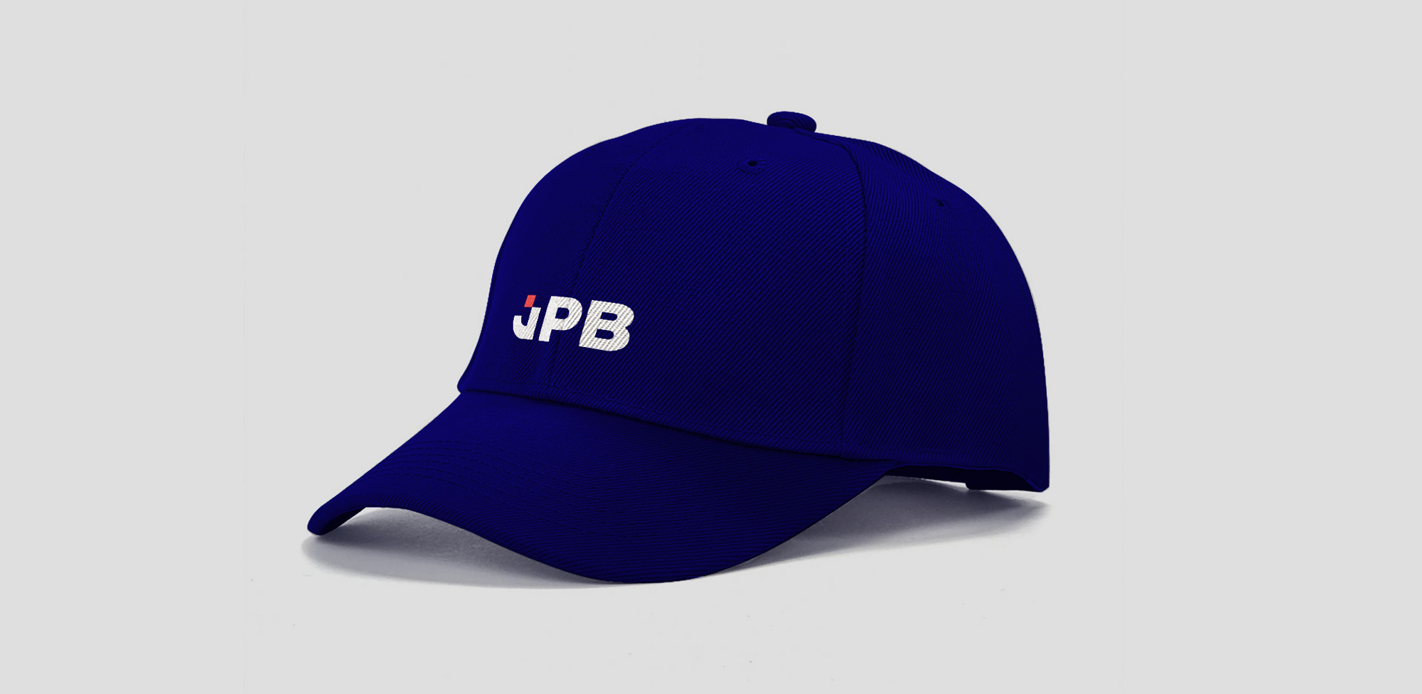 Identité de marque de JPB, casquette mockup.