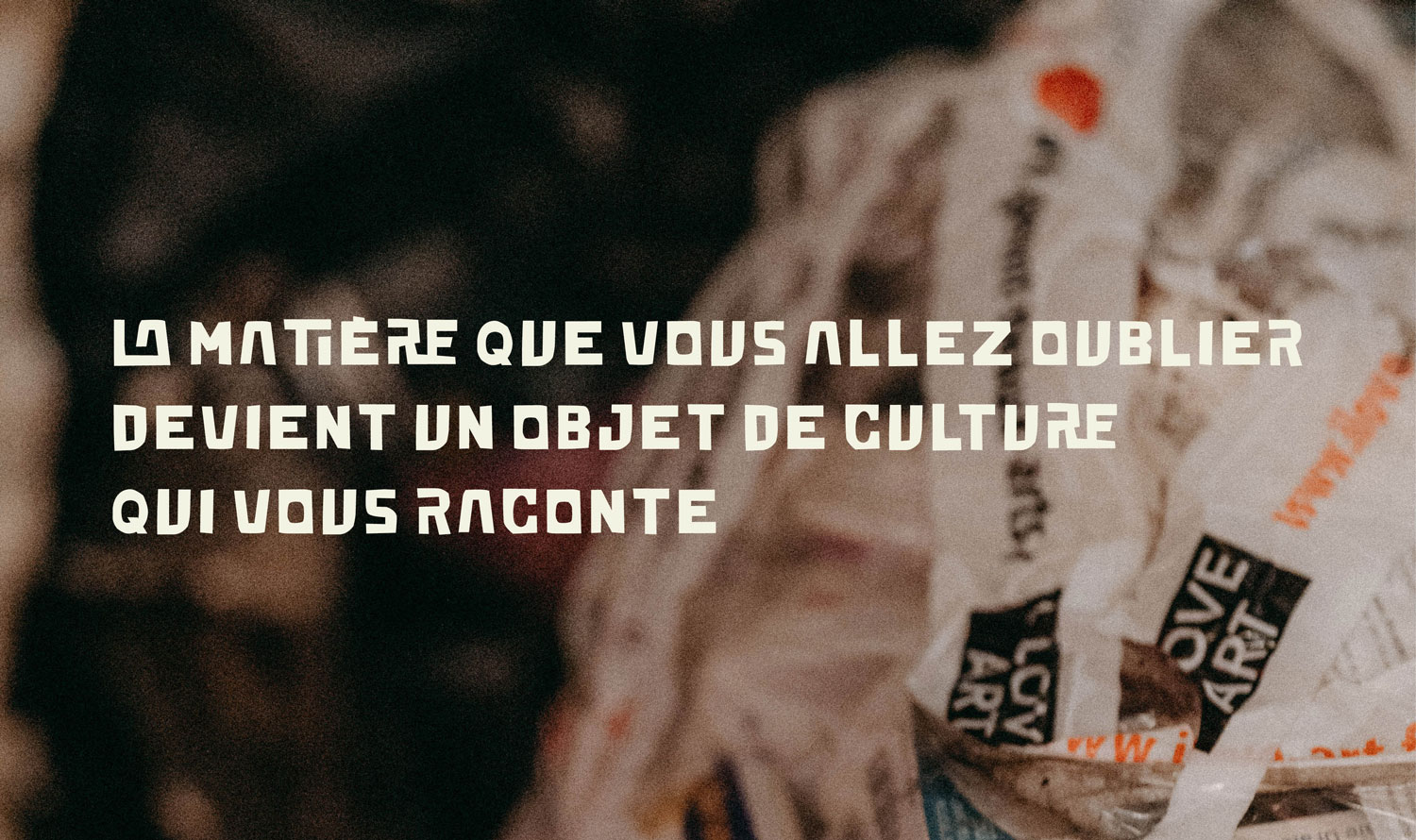 Circulart charte graphique citation Citation de la marque Circulart mise en avant dans la charte graphique