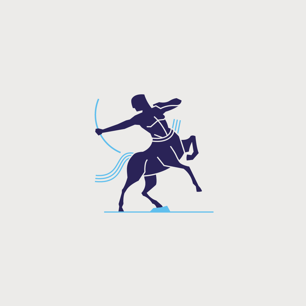 Divers logos, logothèque, logotypes centaur