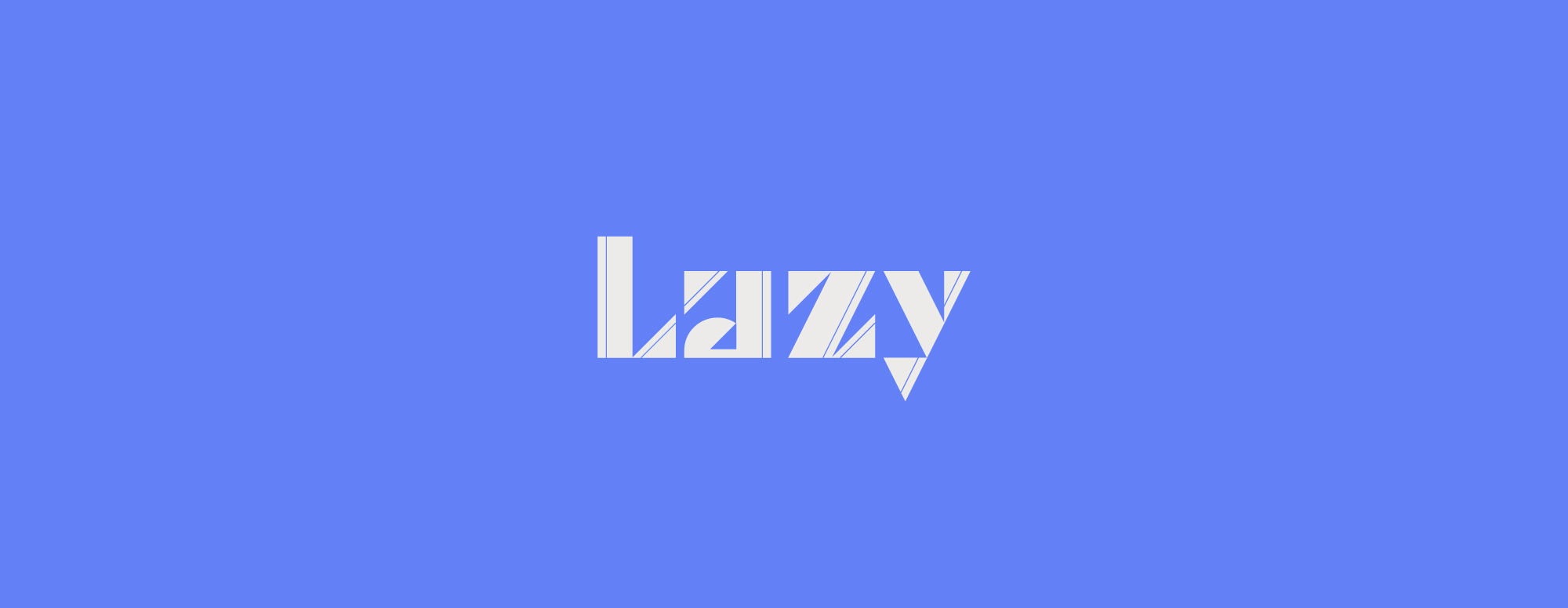 hotel logotype Lazy hotel minimalist panther