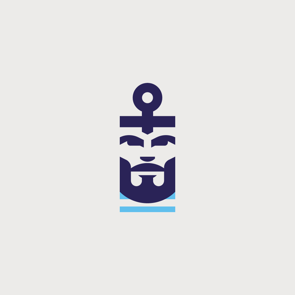 Divers logos, logothèque, logotypes viel homme et la mer