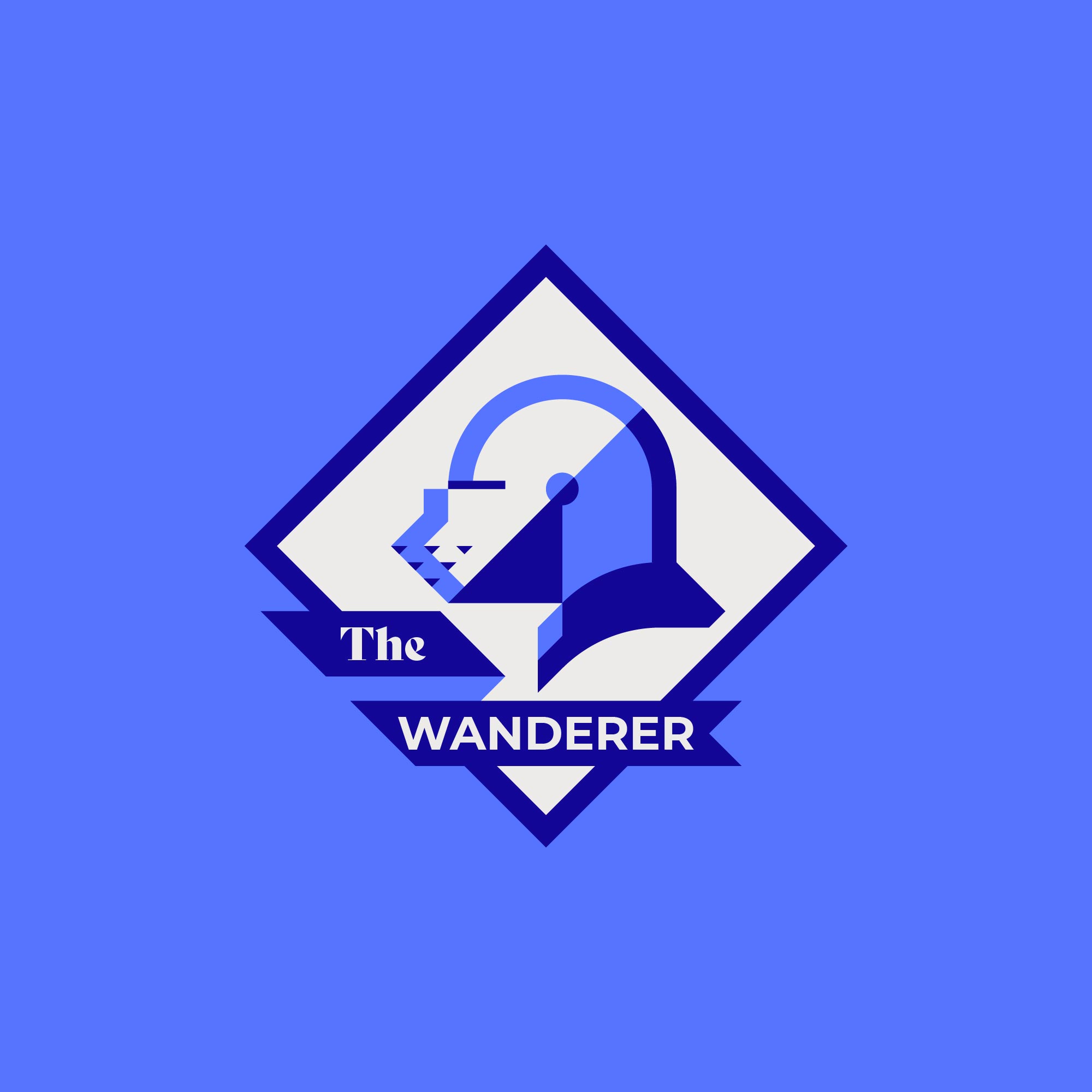 Logotype bar chevalier the wanderer