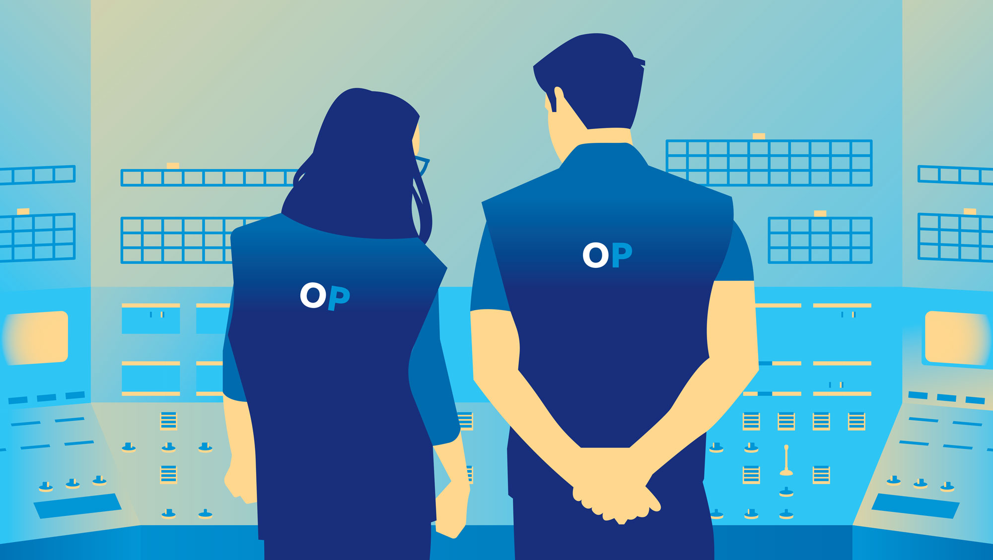 Illustration et conception du Projet de Site illustré pour le site EDF de Chinon