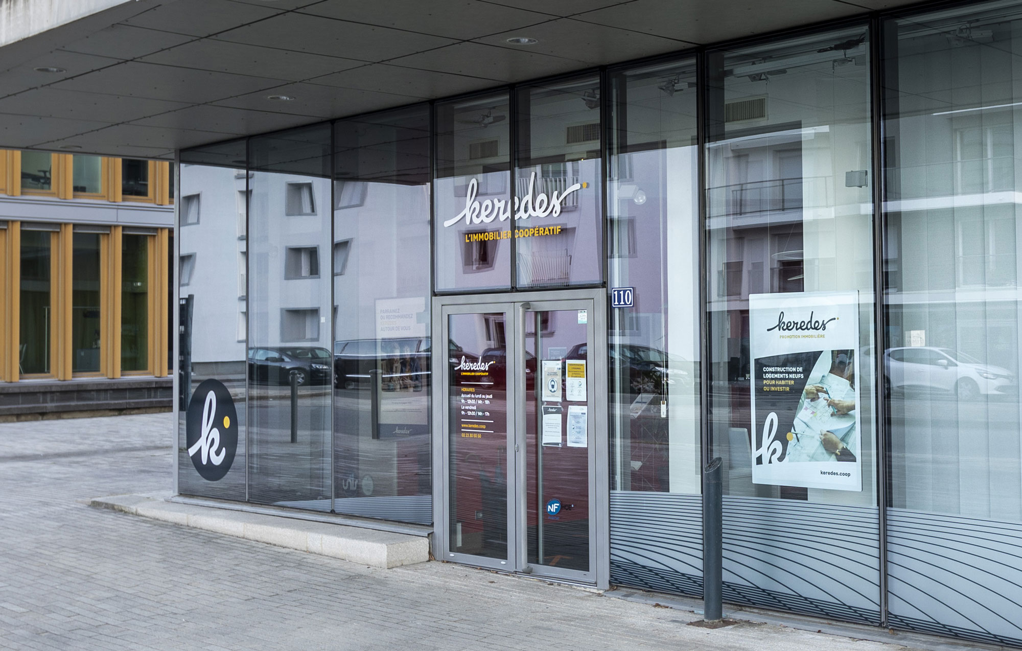identité de marque promoteur immobilier logotype déclinaisons