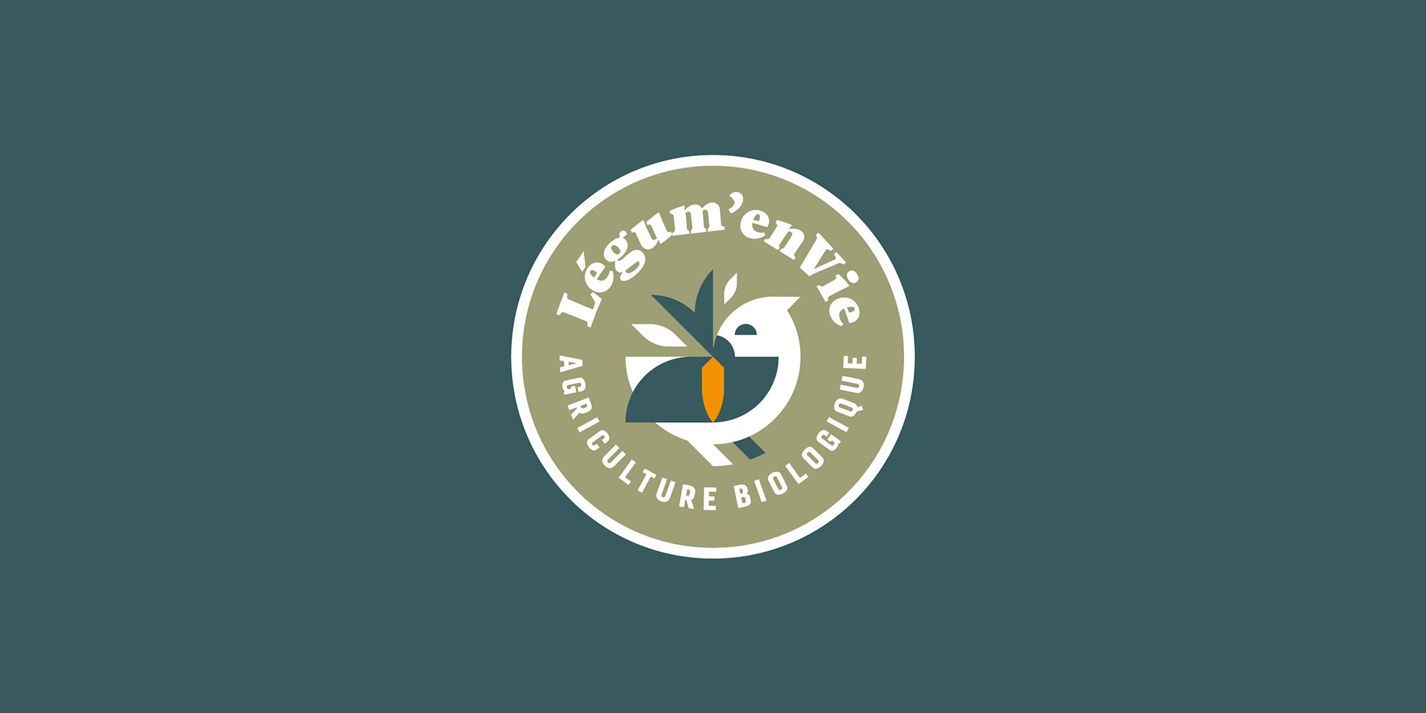 identité de marque producteur agriculture bio logotype