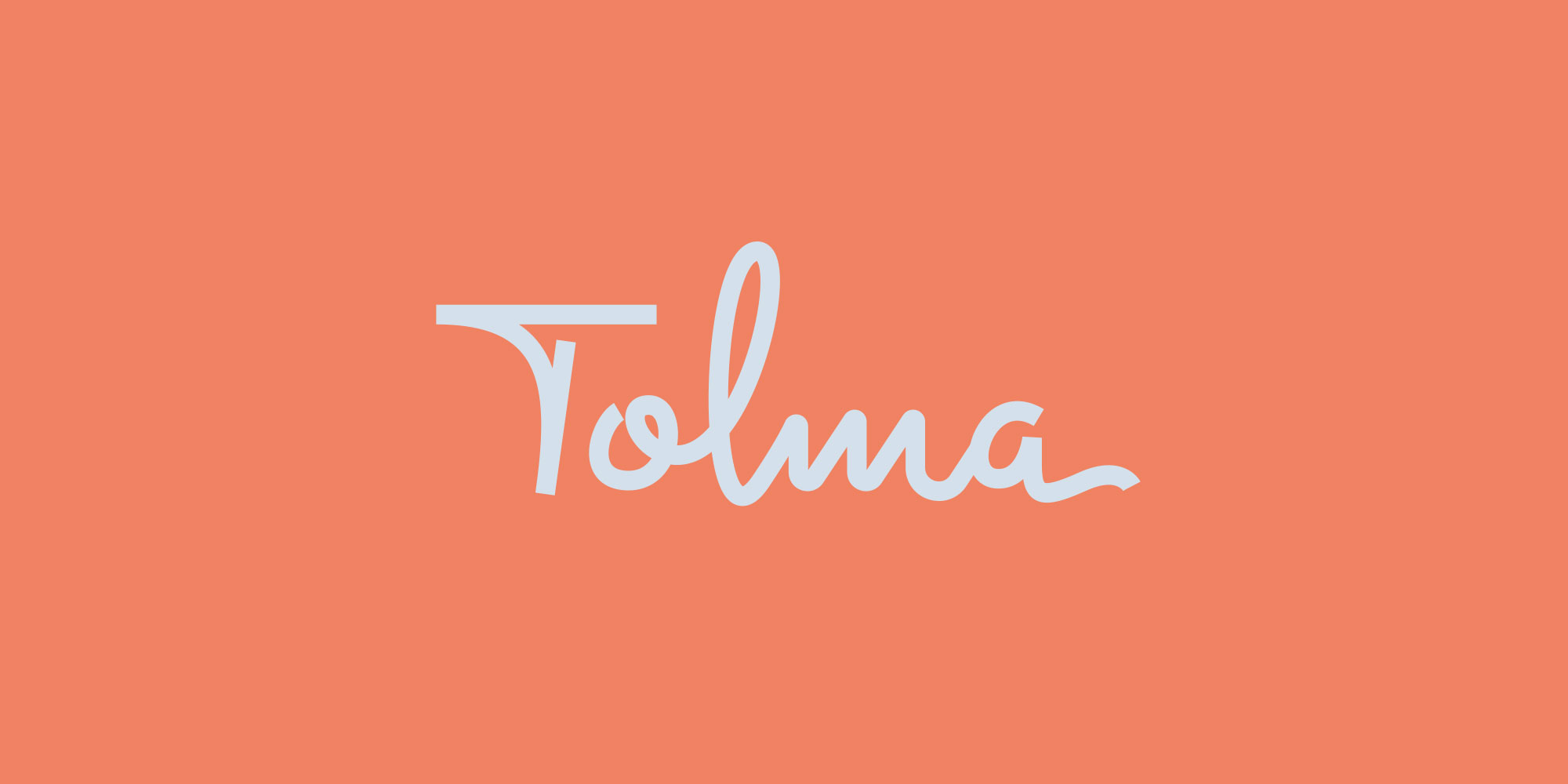 Identité de marque de Tolma, experte en conseil en stratégie digitale, monde numérique et vision stratégique. Logotype